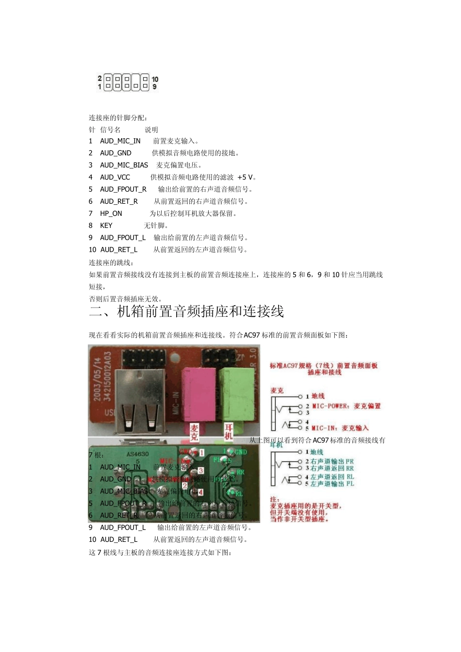 AC97和HD声卡的接线法_第2页