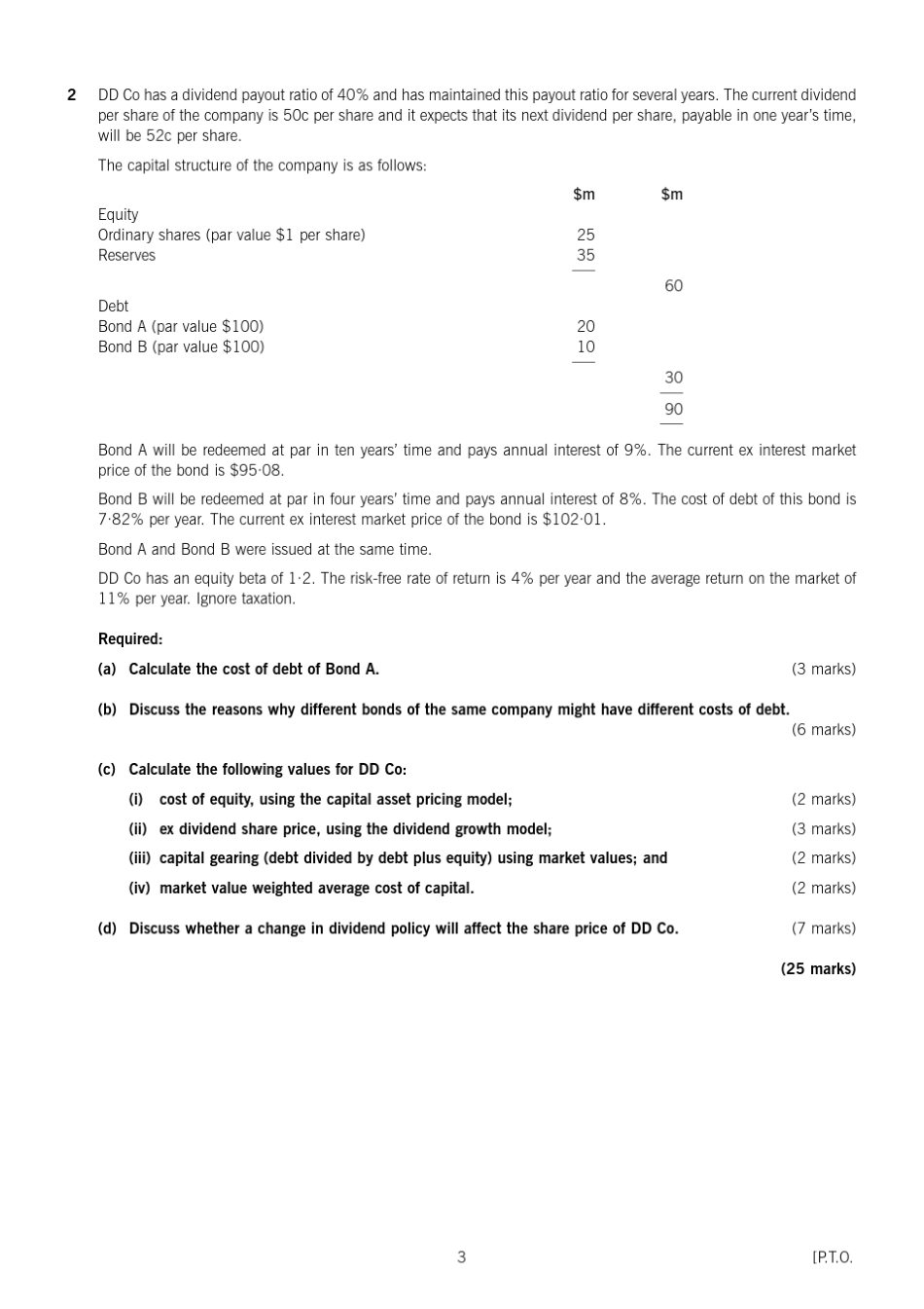 ACCA历年考题之f9_2009_dec_q_第3页