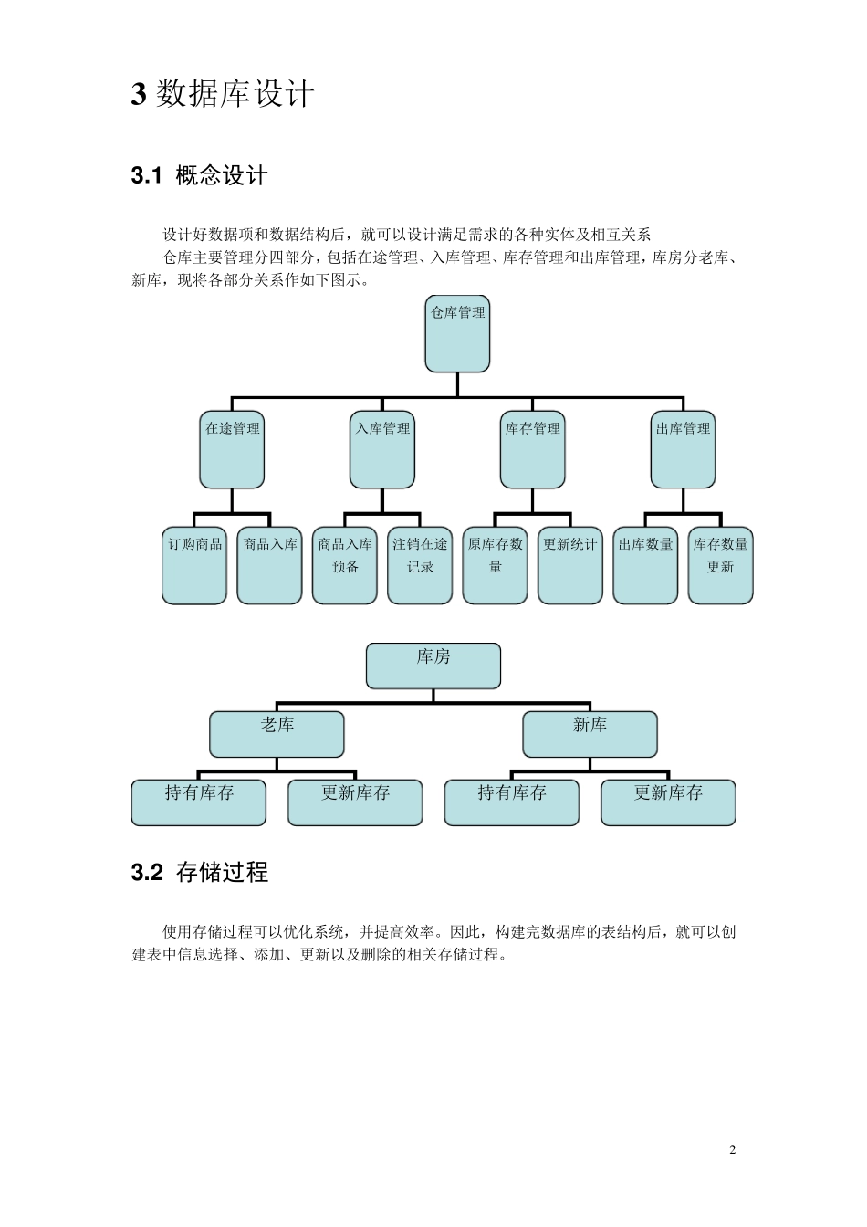 ACCESS仓库管理系统实验报告_第3页
