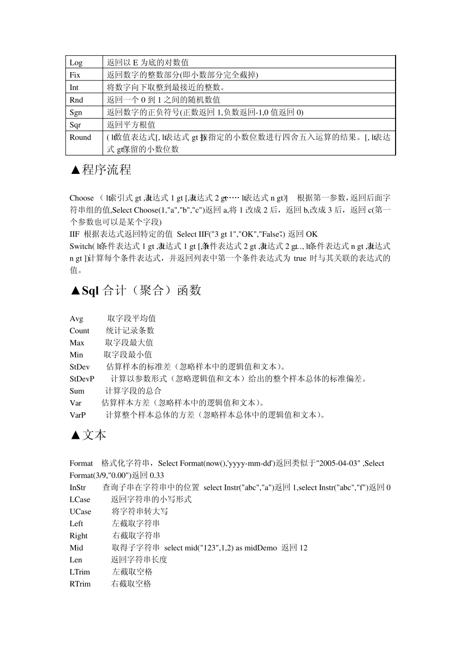 Access函数大全_第2页