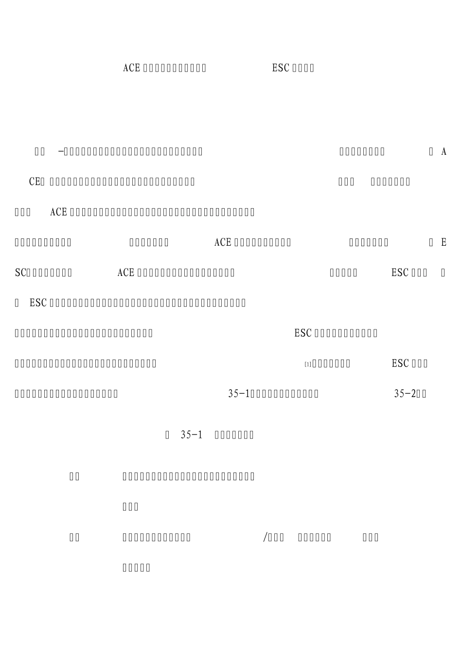 ACE抑制剂的规范化应用——ESC专家共识_第1页
