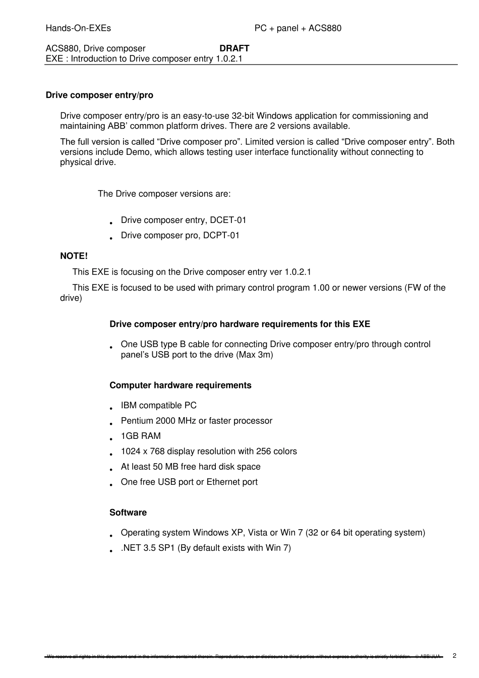 ACS880调试工具使用说明书_第2页