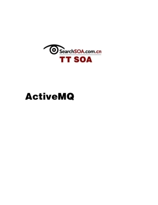 ActiveMQ实践入门指南