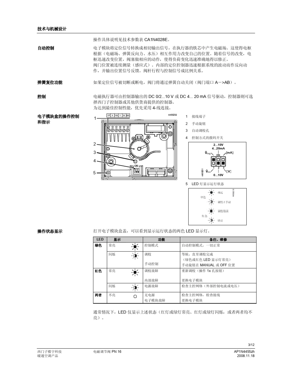 acuahu阀门执行器_第3页