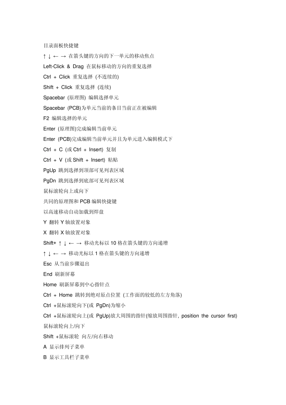 AD6.9快捷键很全的哦_第2页