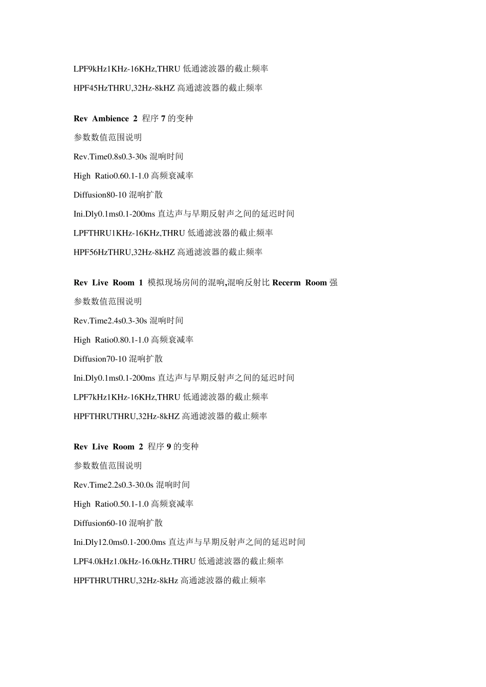 AdobeAuditionV1.5混响参数_第3页