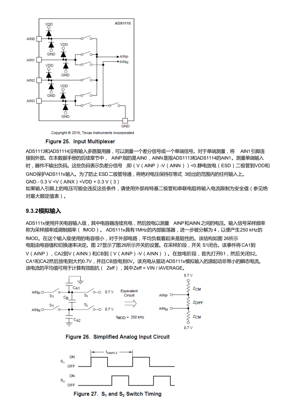 ADS1115数据手册中文翻译_第2页