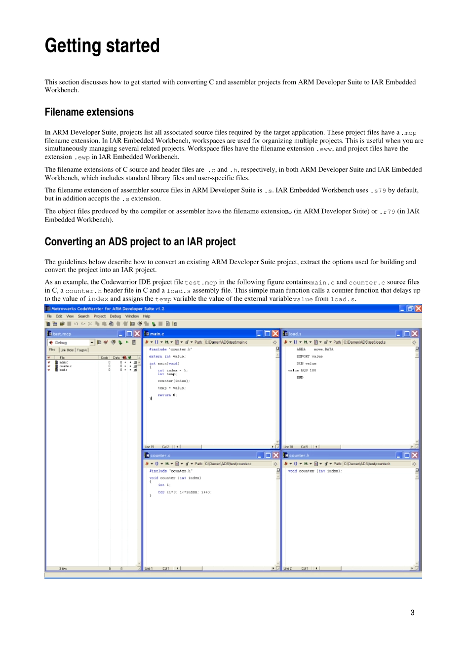 ADS工程移植到IAR工程的方法_第3页