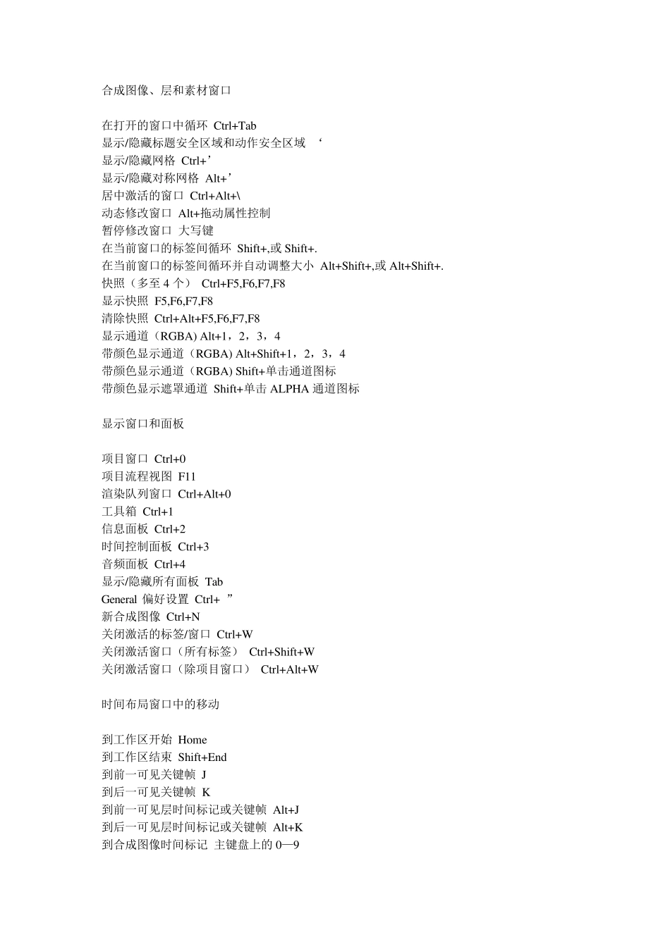 AECS6快捷键_第2页