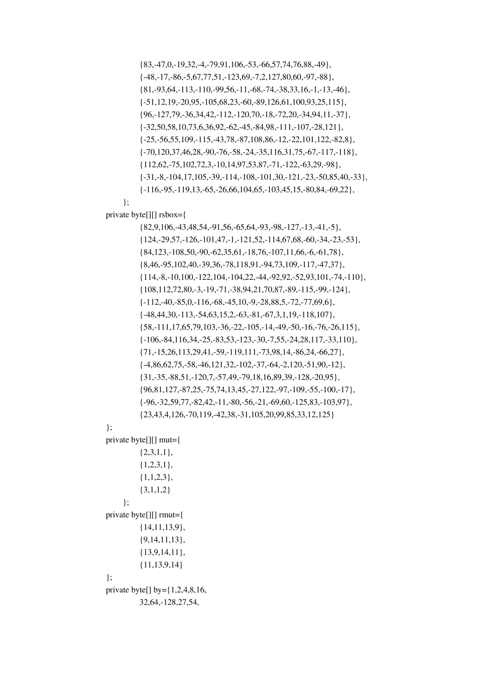 AES加密解密算法(Java版本)_第2页