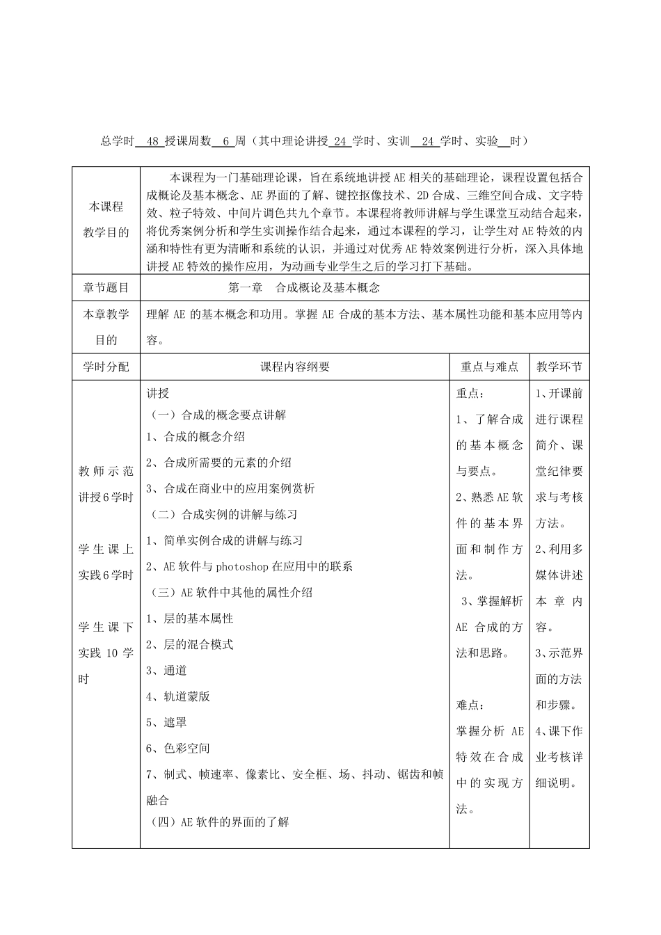 AE授课基础教案_第2页