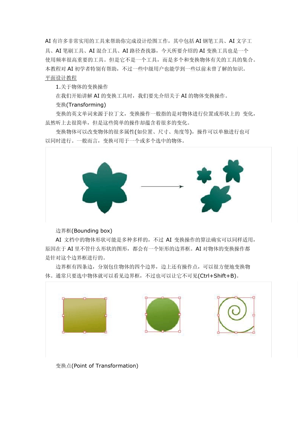 AI自由变换工具使用技巧_第1页
