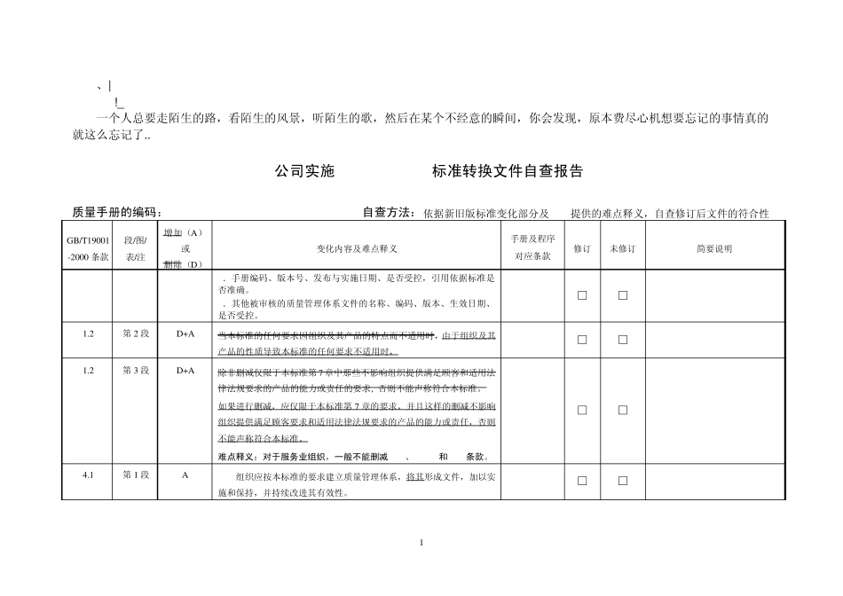 ajdpdhu质_量体系2008版自查报告_第1页