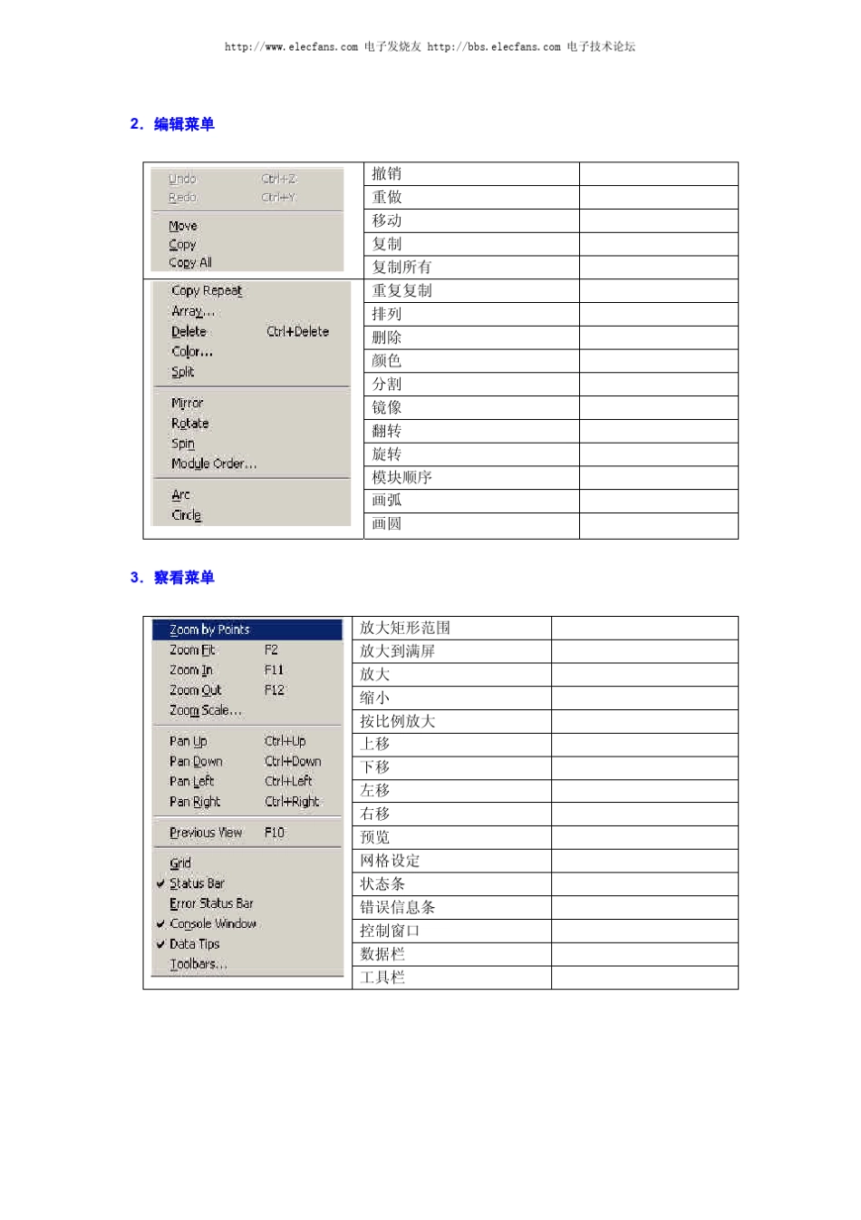 allegro菜单介绍_第2页