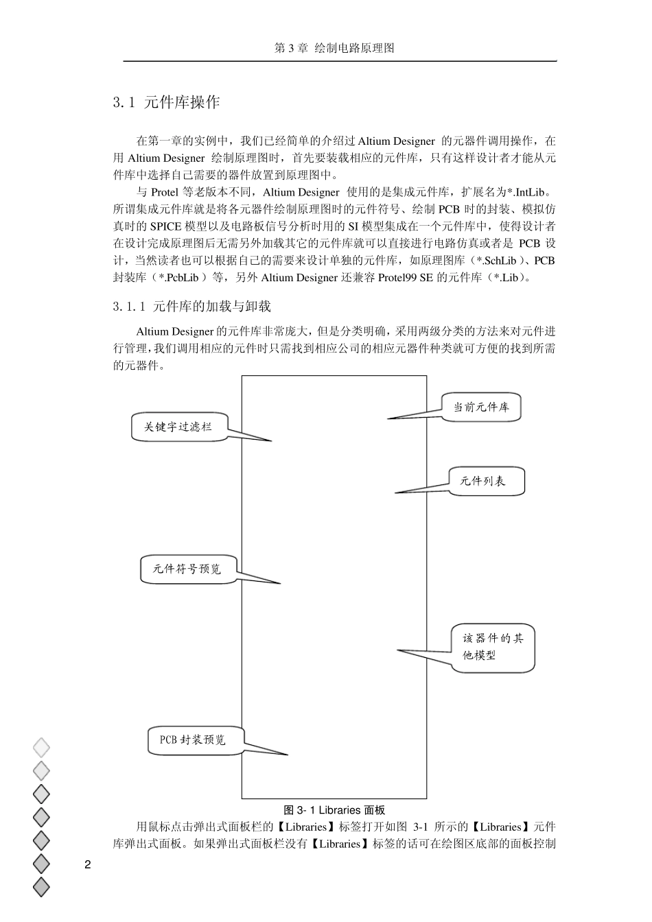 AltiumDesigner第3章绘制电路原理图_第2页