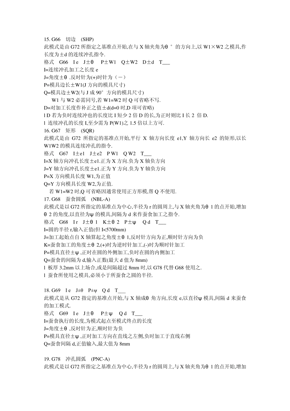 AMADA数控冲床指令介绍_第3页