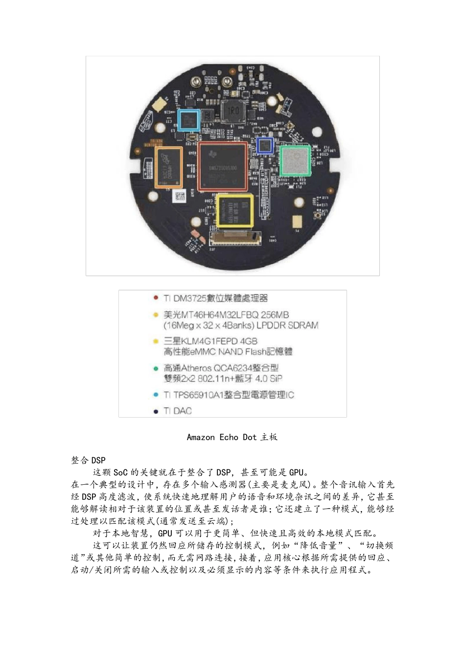 AmazonEchoDot智能蓝牙音箱拆解(20170323)_第3页