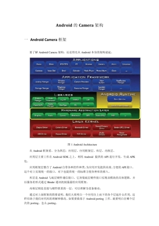 Android_Camera架构分析