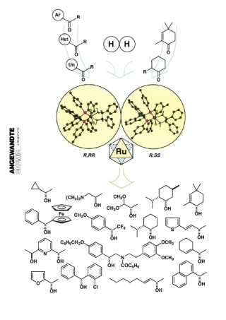 Angew200140Noyori关于羰基的不对称氢化综述
