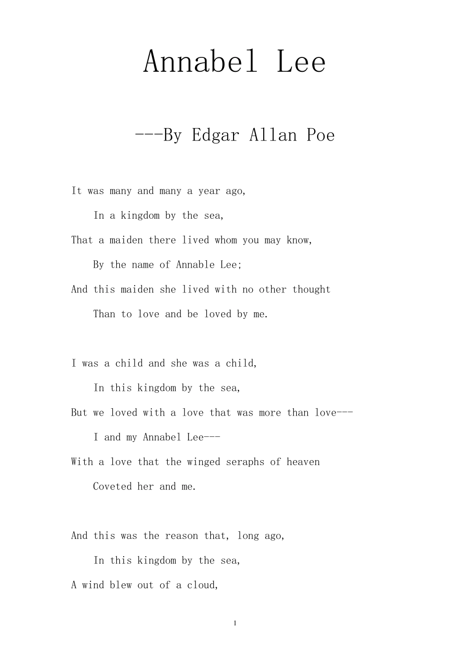 AnnabelLee_第1页