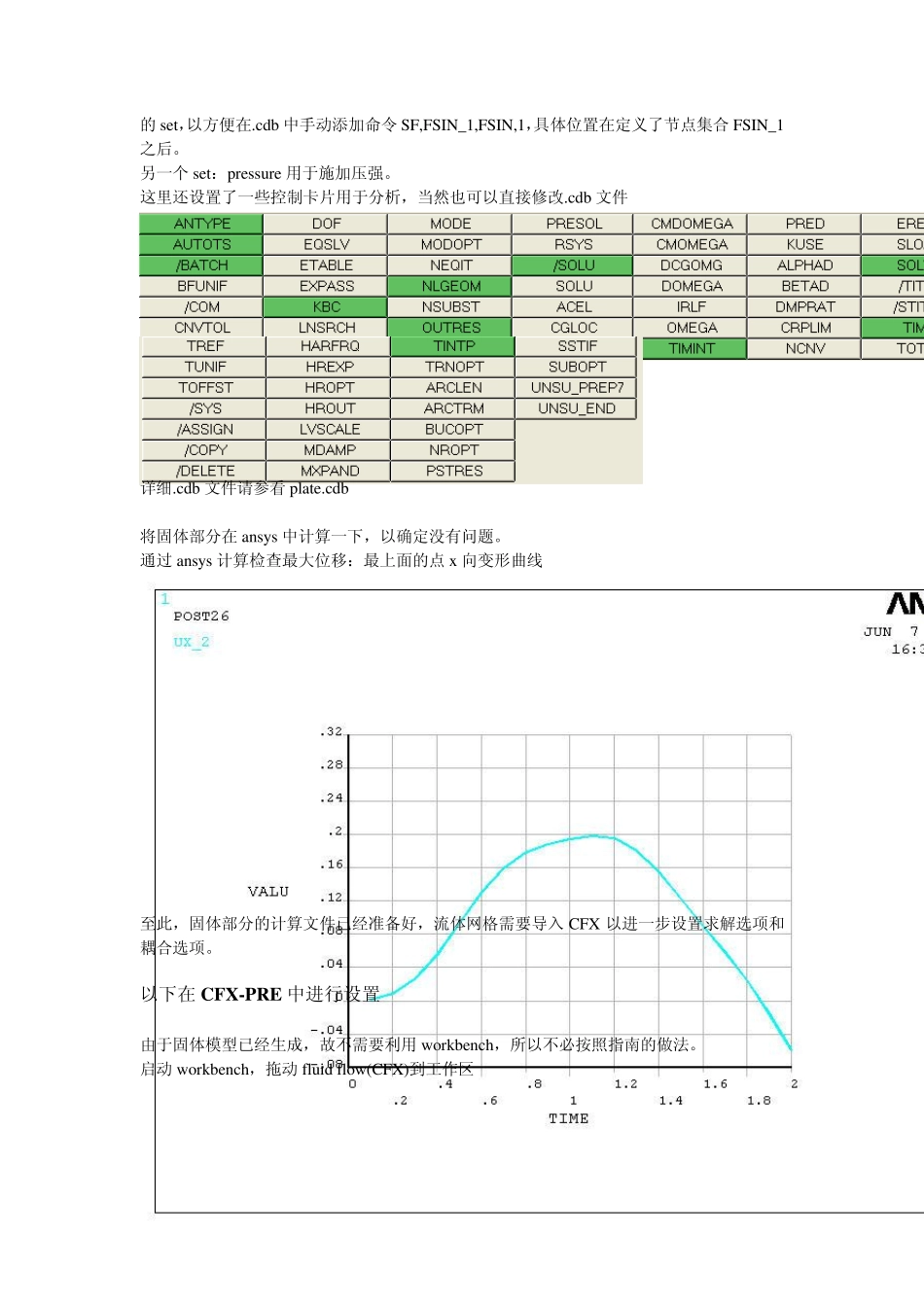 ANSYS12流固耦合的操作实例_第2页