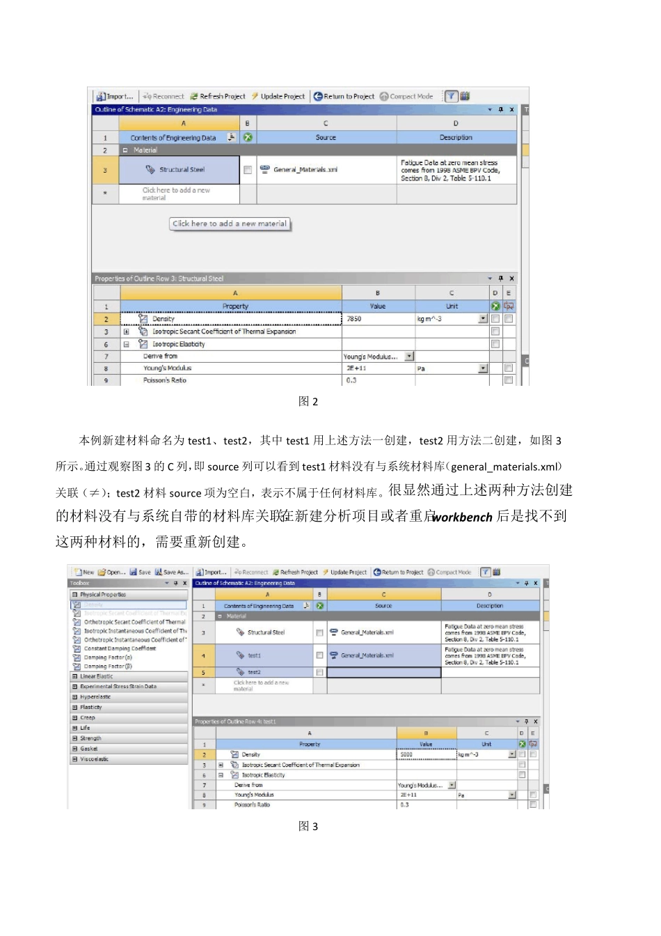 ANSYS_Workbench添加新材料到材料库的方法_第2页