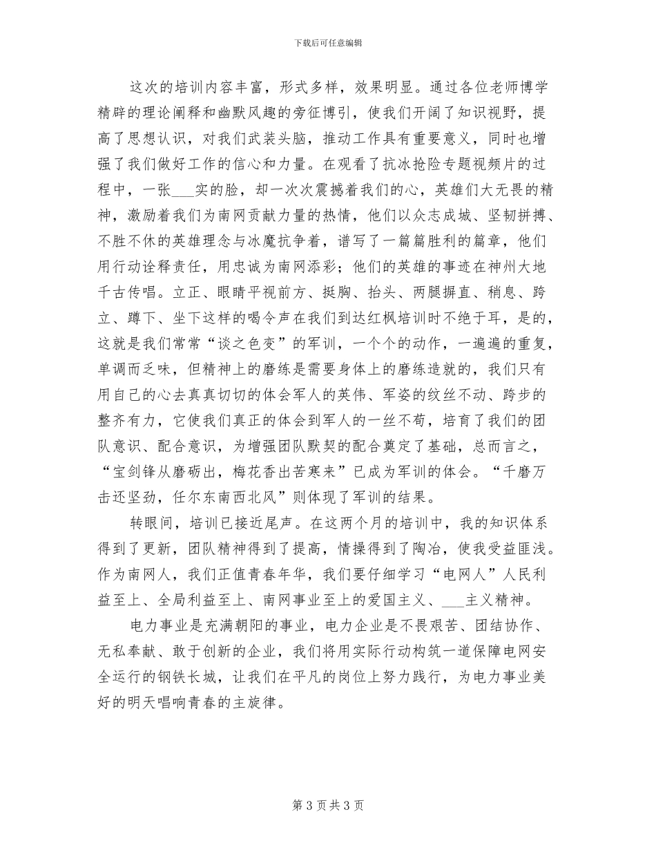 2024电力抢修工作总结_第3页