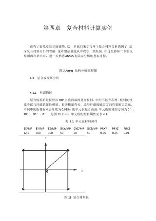 Ansys复合材料结构分析操作指导书副本