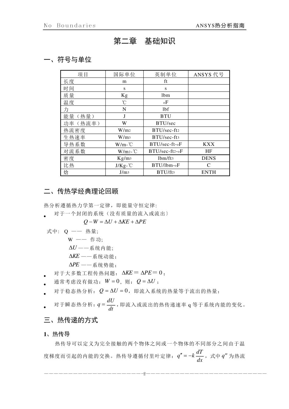 ANSYS热分析指南与经典案例_第2页