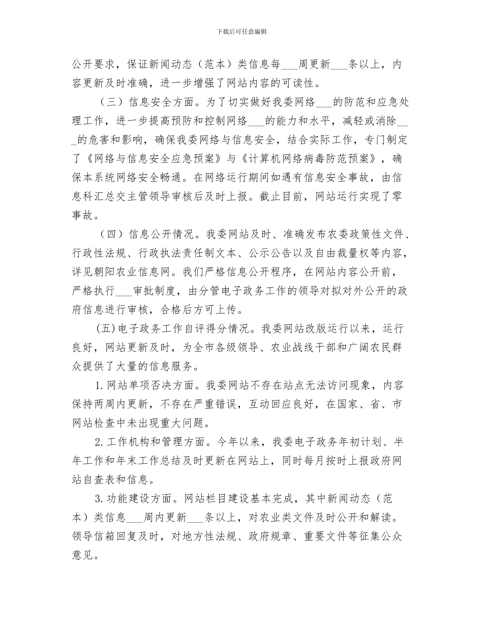 2024电子政务信息化个人工作总结_第3页