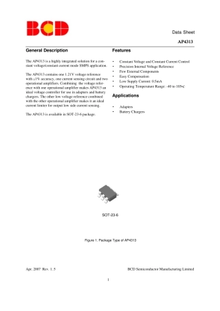 AP4313外置恒流调压电路