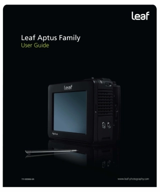 aptus数码后背说明书