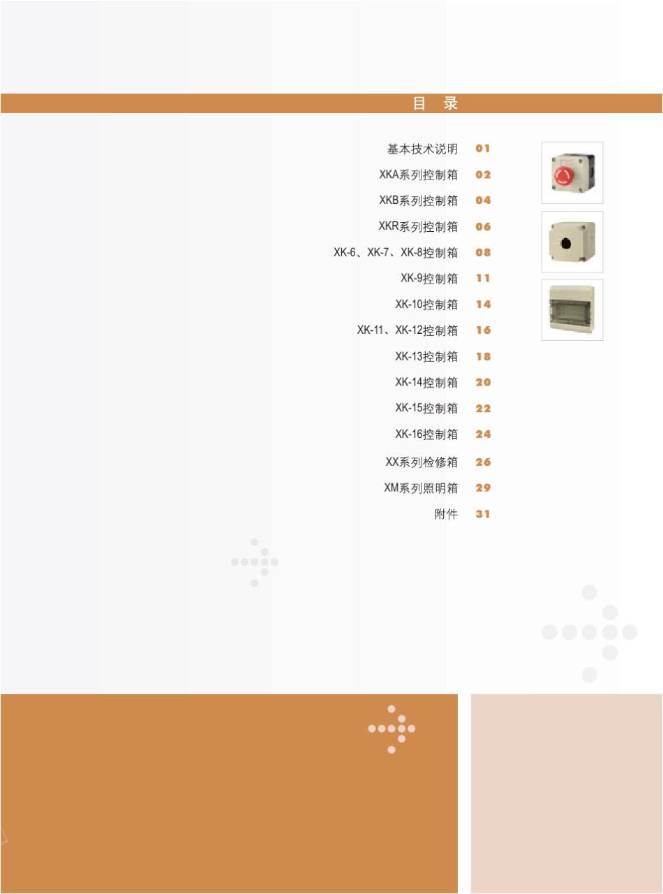 APT按钮盒选型样本按钮盒22孔_第3页