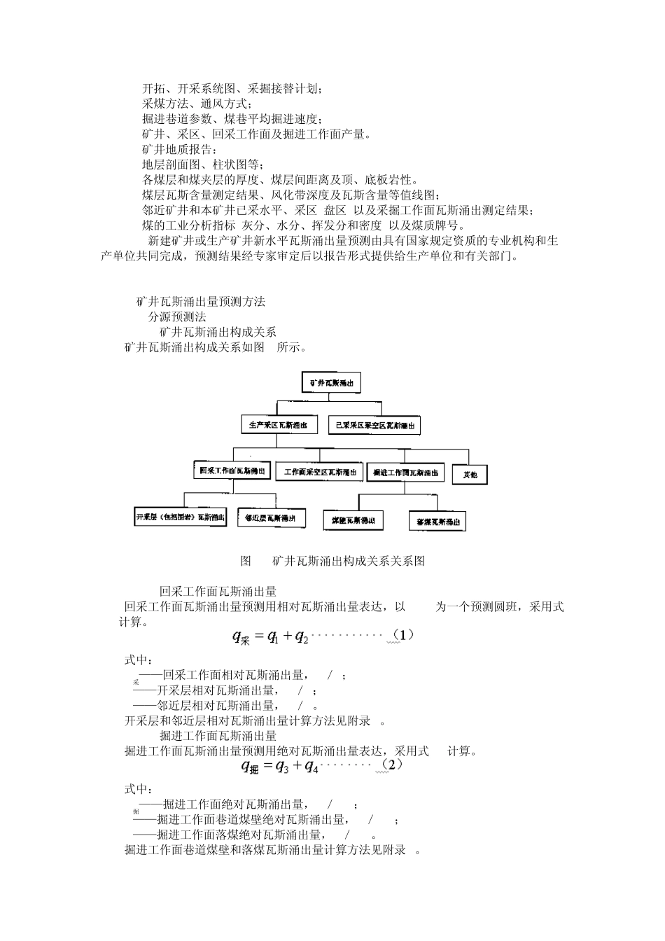 AQ10182006矿井瓦斯涌出量预测方法_第2页