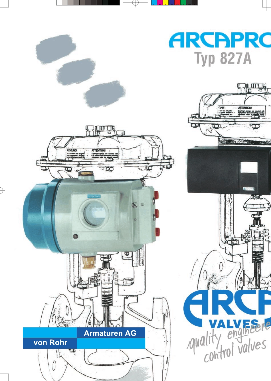 ARCA827A系列智能定位器说明书_第1页