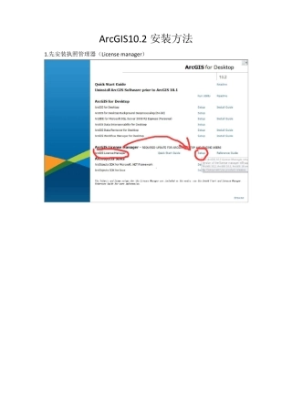 ArcGIS10.2安装教程