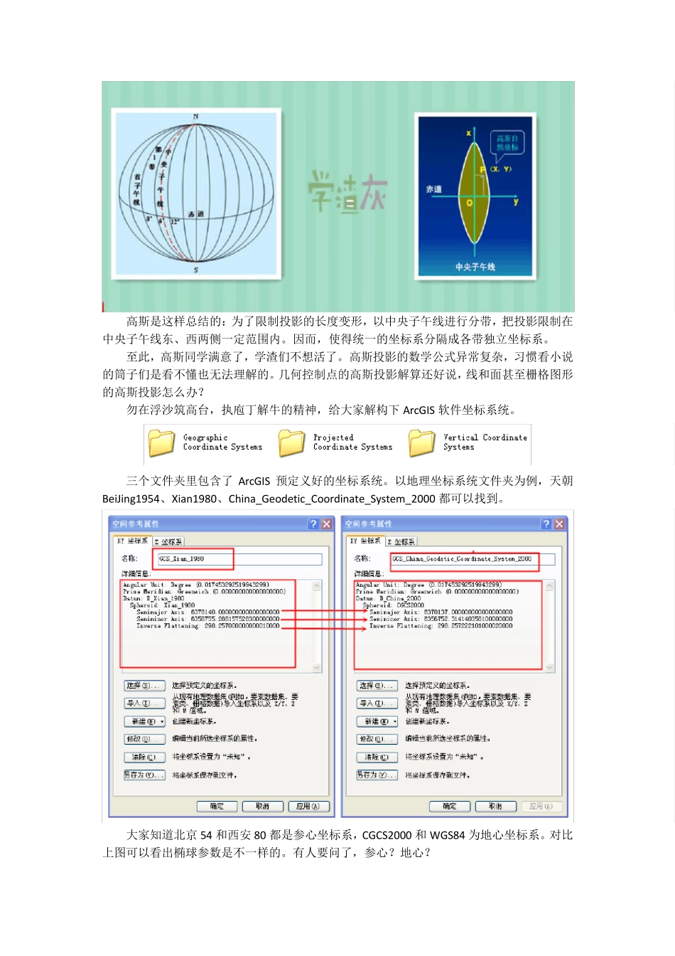 ArcGIS坐标剖析_第2页
