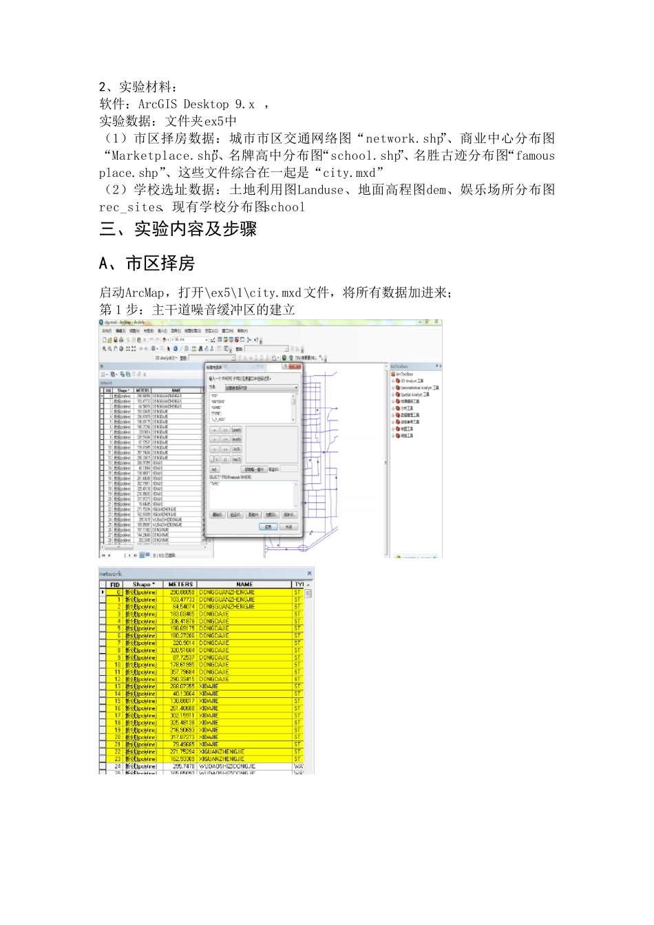ArcGIS空间叠加分析与缓冲区分析_第2页