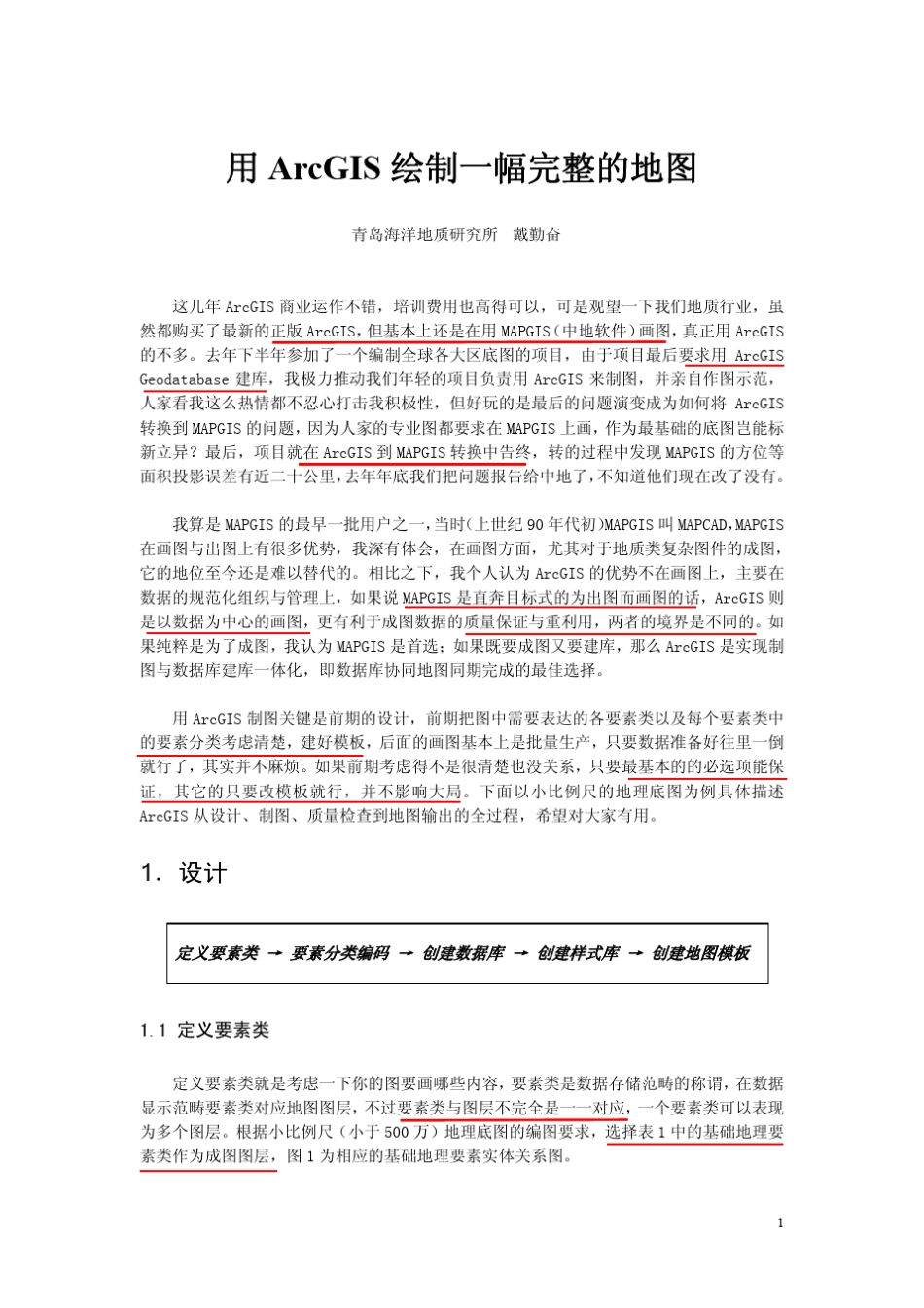 arcgis绘制完整地图_第1页