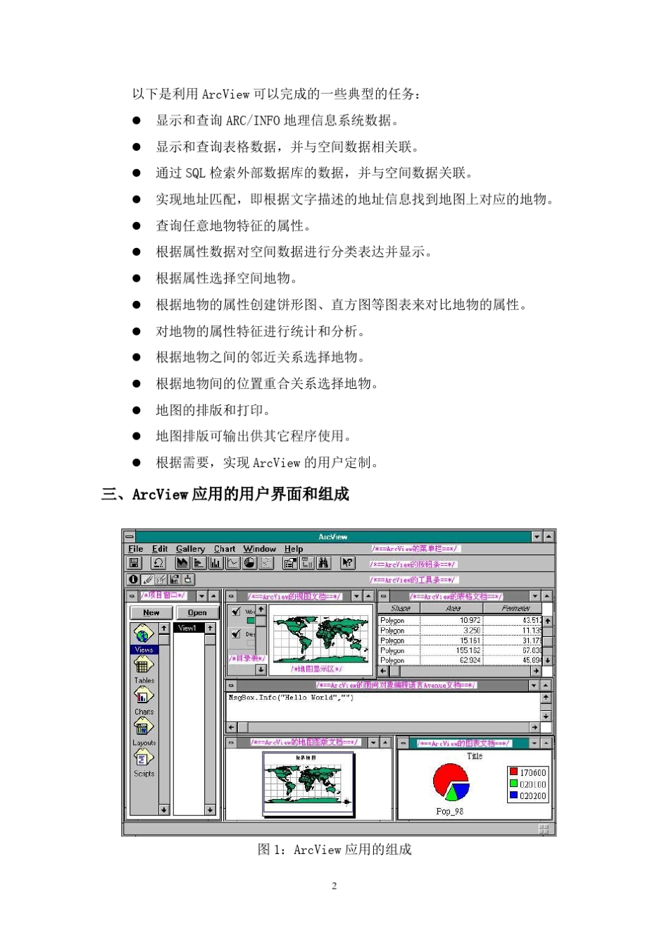 ArcView3.3基础教程_第2页