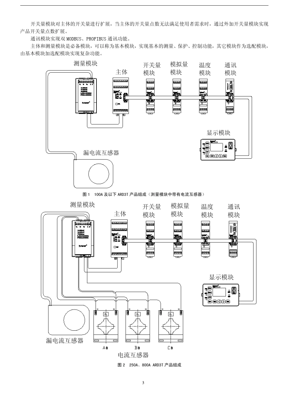 ARD3T系列智能电动机保护器说明书_第3页