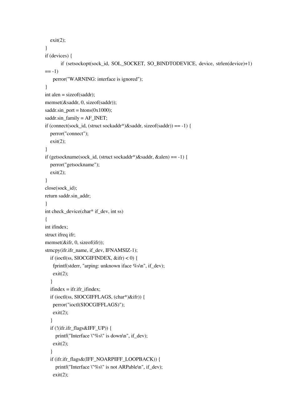ARP协议的c语言实现源代码_第2页