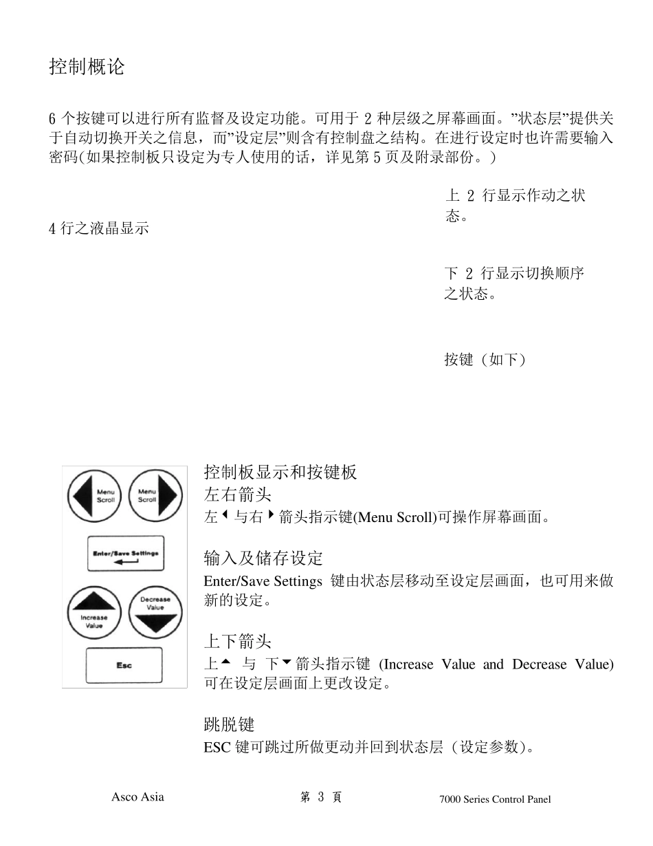 ASCO7000系列GROUP5控制盘使用手册_第3页