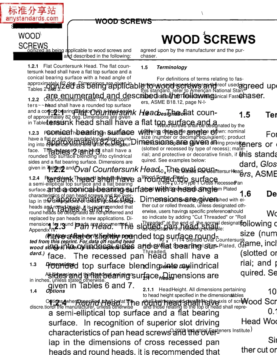 ASMEB18.6.11981(R1997)英制木螺钉_第2页