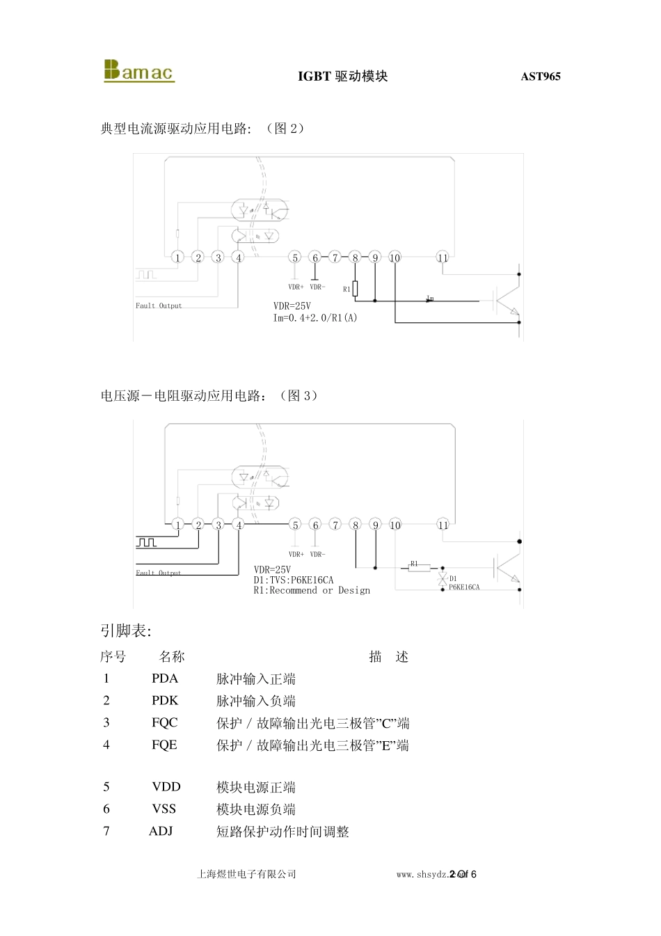AST965IGBT驱动模块_第2页