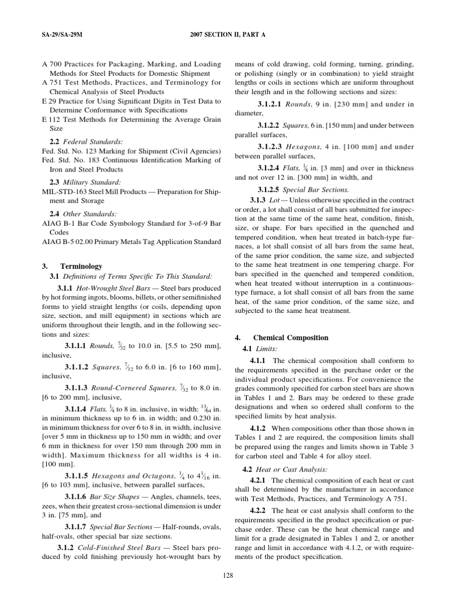 ASTMA292007热锻及冷加工碳素钢和合金钢棒一般要求的标准规范_第2页