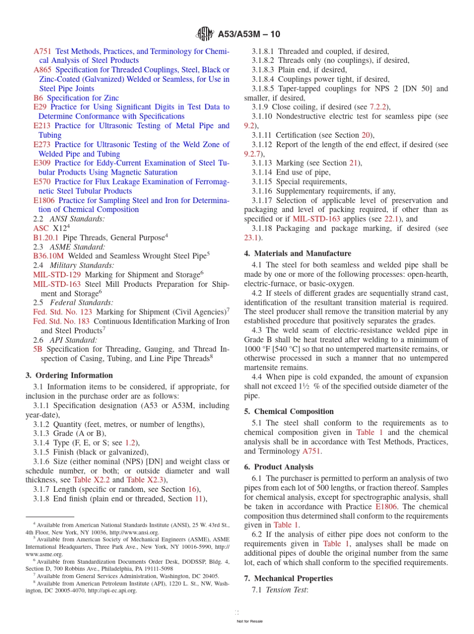 ASTMA53A53M.2010无镀层及热浸镀锌焊接与无缝公称钢管_第2页