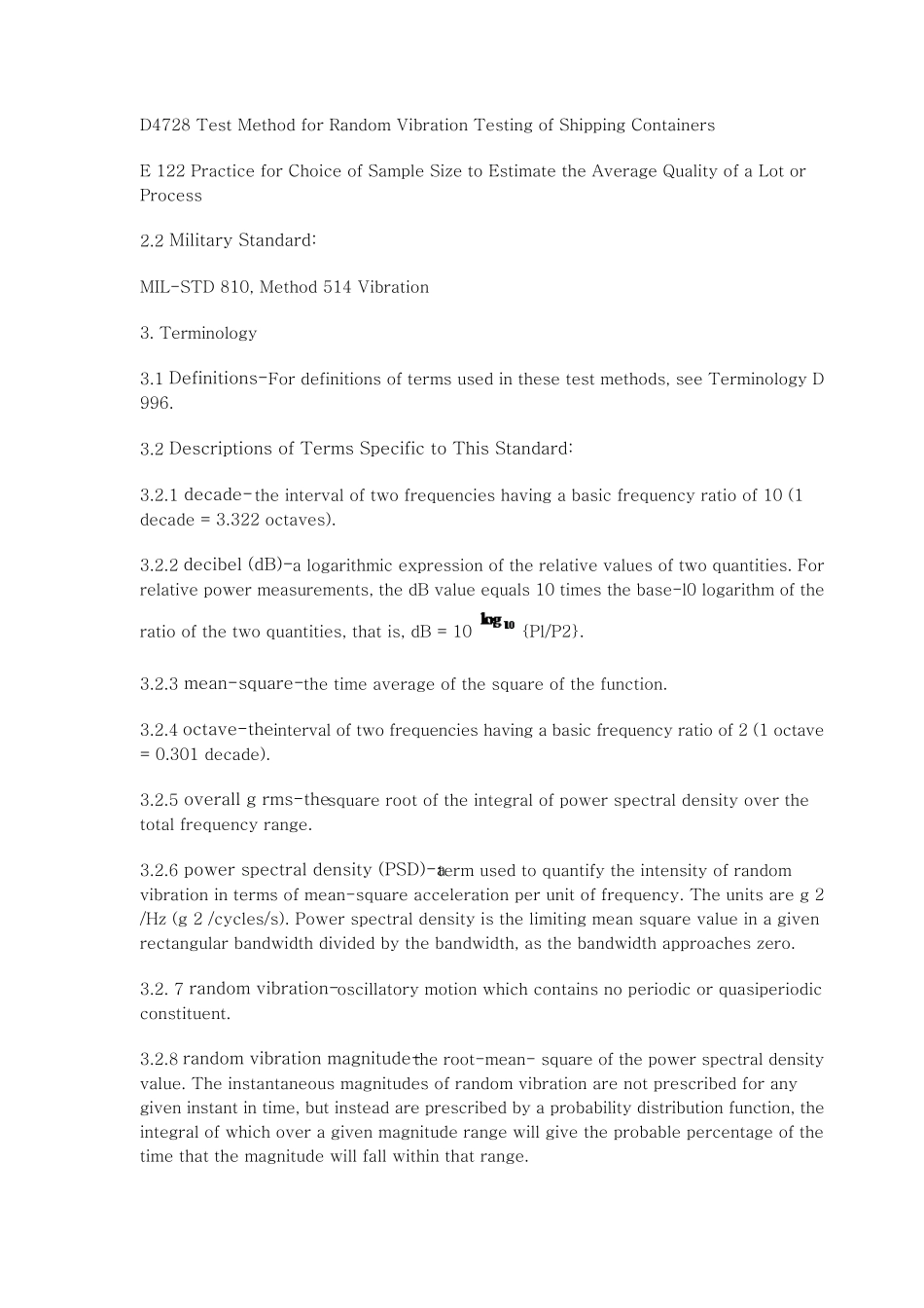 ASTMD358095产品振动实验的试验方法(垂直正弦曲线运动)_第2页