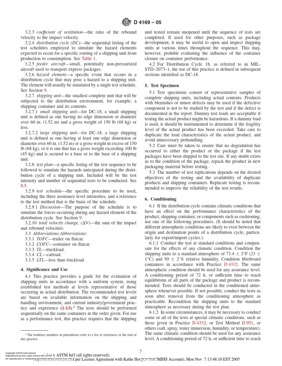 ASTMD4169_2005包装标准_第2页