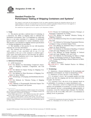 ASTMD4169_2005包装标准